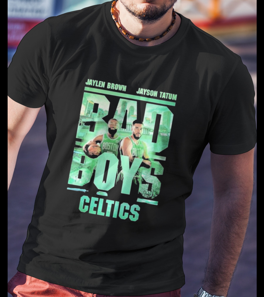 Jaylen Brown Jayson Tatum Bad Boys Celtics T-Shirt