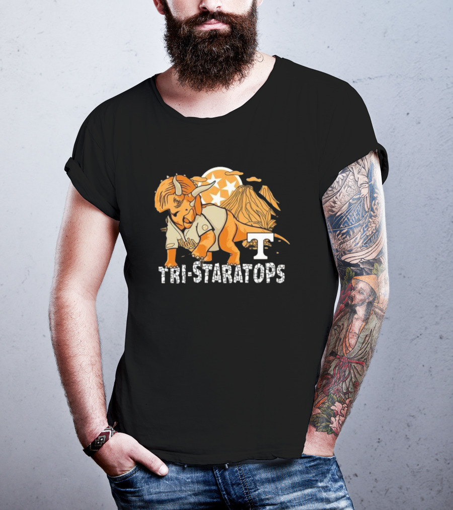 Tri-staratops Omavols Baseball Tennessee Mountain Stars T-Shirt