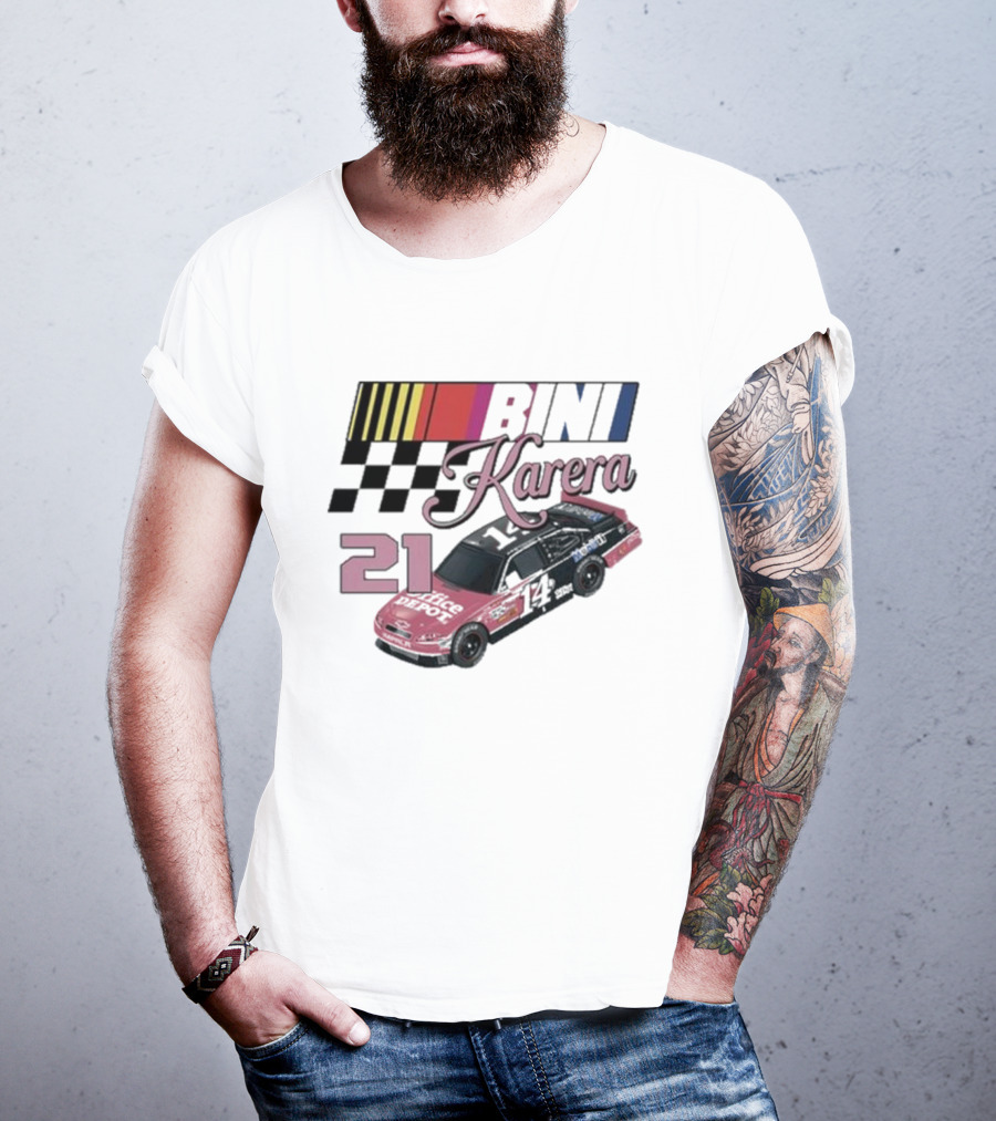 Bini Karera 21 Race Car Office Depot T-Shirt