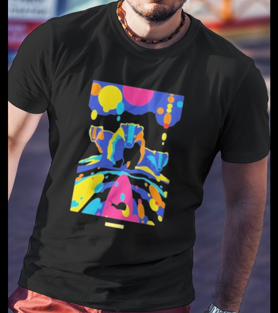 Chris Packham Badgers Glow In The Dark Colorful Wildlife T-Shirt
