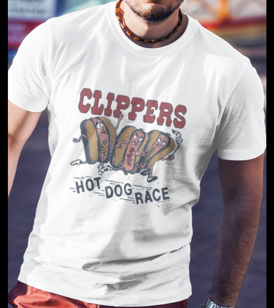 CLIPPERS HOT DOG RACE T-Shirt