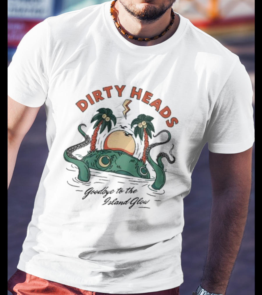 Dirty Heads Goodbye To The Island Glow T-Shirt
