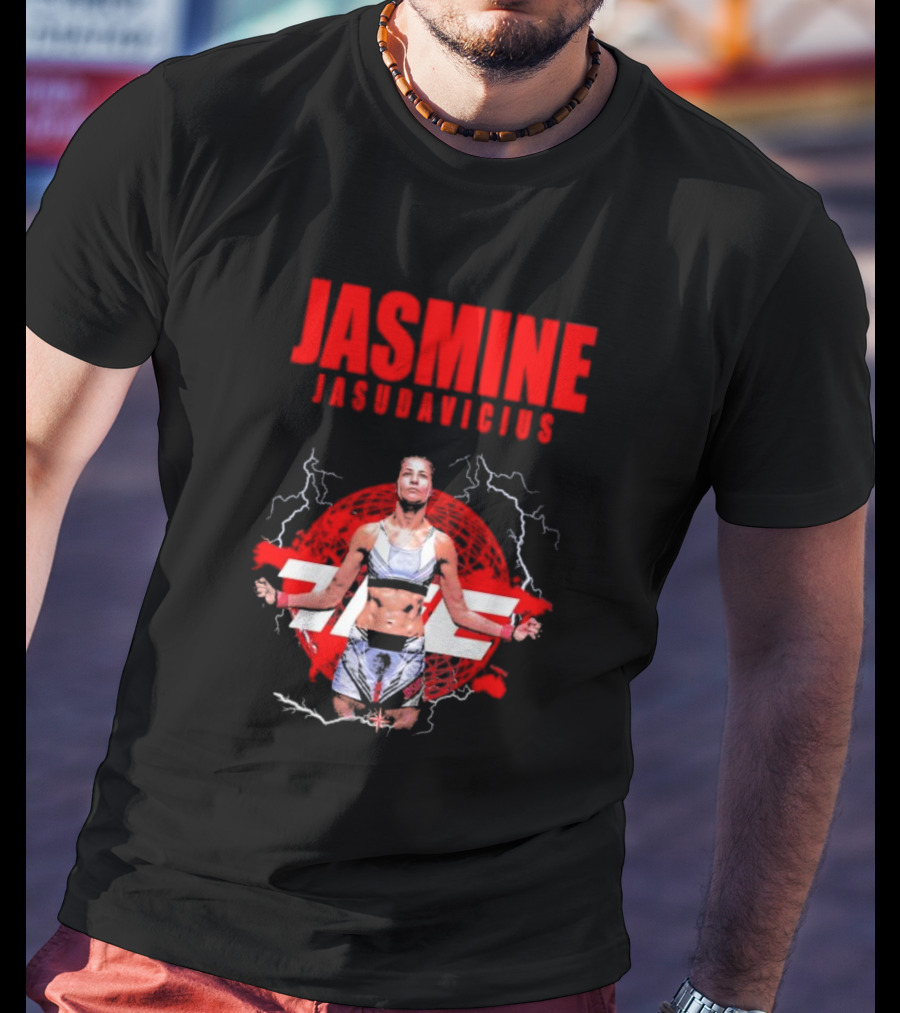 Jasmine Jasudavicius UFC Fighter Supporter MMA Champion T-Shirt