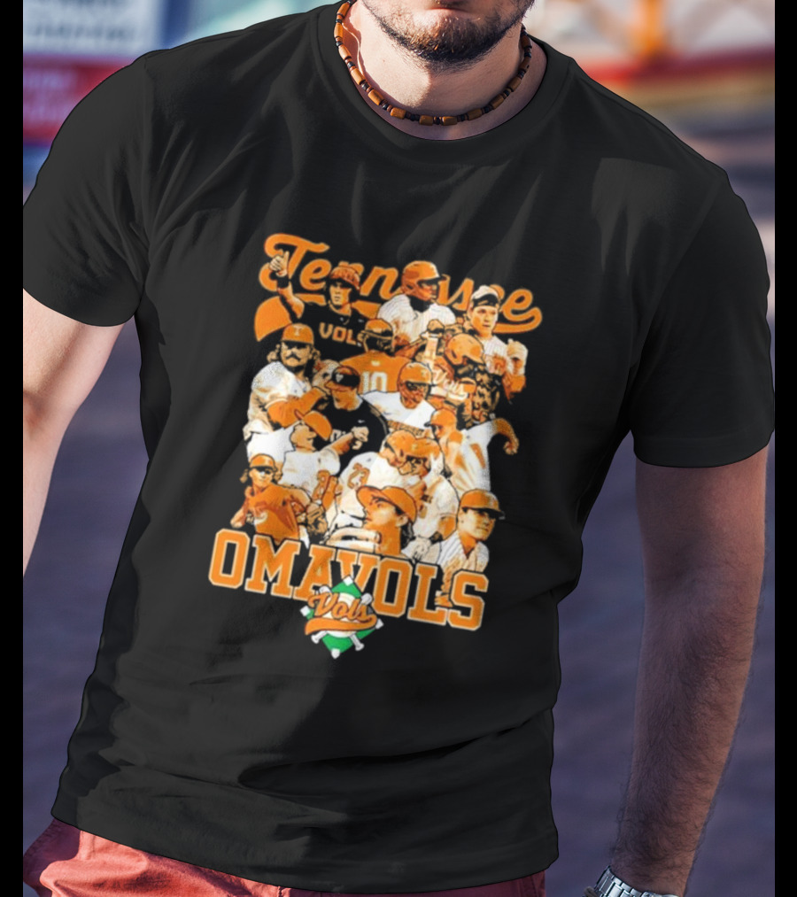 Tennessee Omavols Vols Baseball Team Players T-Shirt