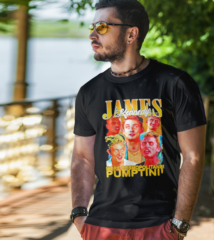 James Kennedy More Cosmopolitans Pumptini Vintage T-Shirt