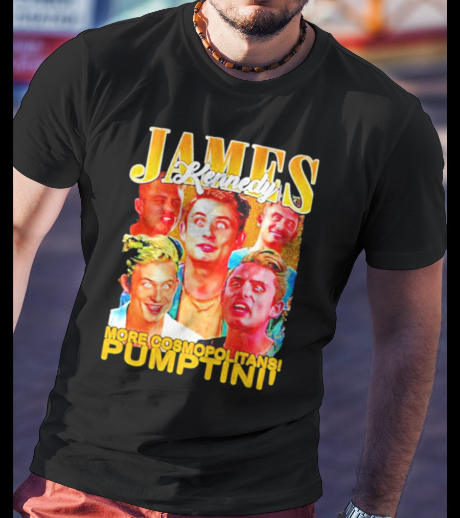 James Kennedy More Cosmopolitans Pumptini Vintage T-Shirt