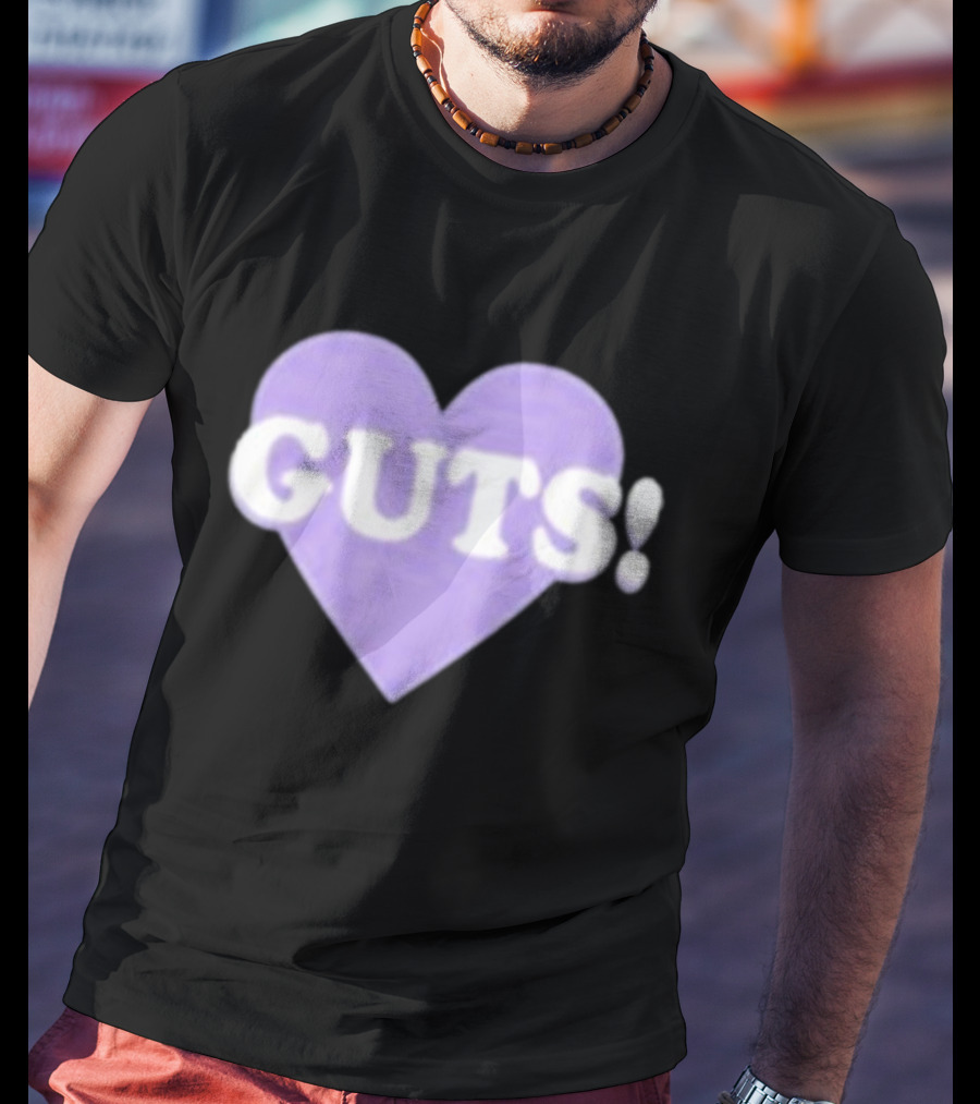Noufa Saw Liv Guts Purple Heart GUTS T-Shirt
