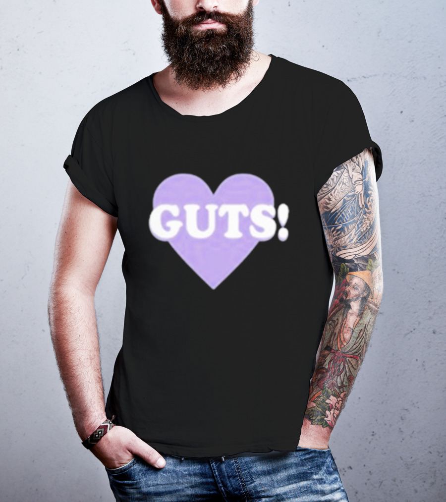 Noufa Saw Liv Guts Purple Heart GUTS T-Shirt