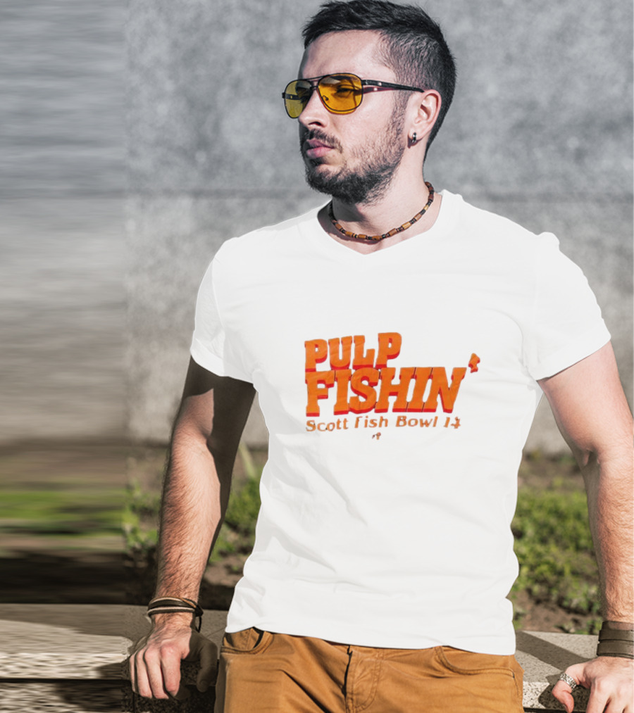 Pulp Fishin Scott Fish Bowl 14 T-Shirt