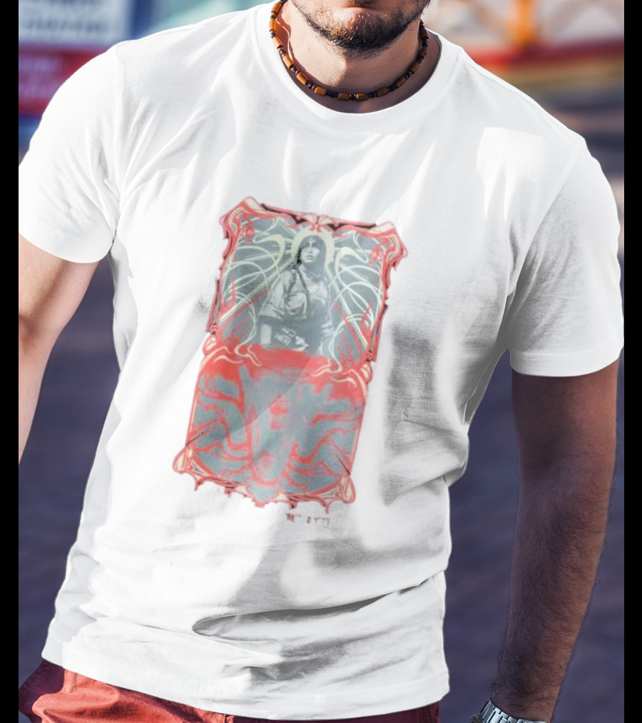 Star Wars The Acolyte Red And Silver Character T-Shirt
