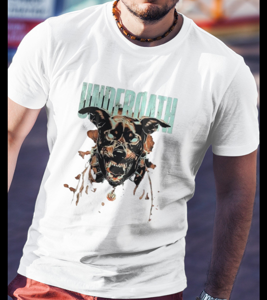 Underoath Emo’s Not Dead Horror Dog Fierce Canine T-Shirt