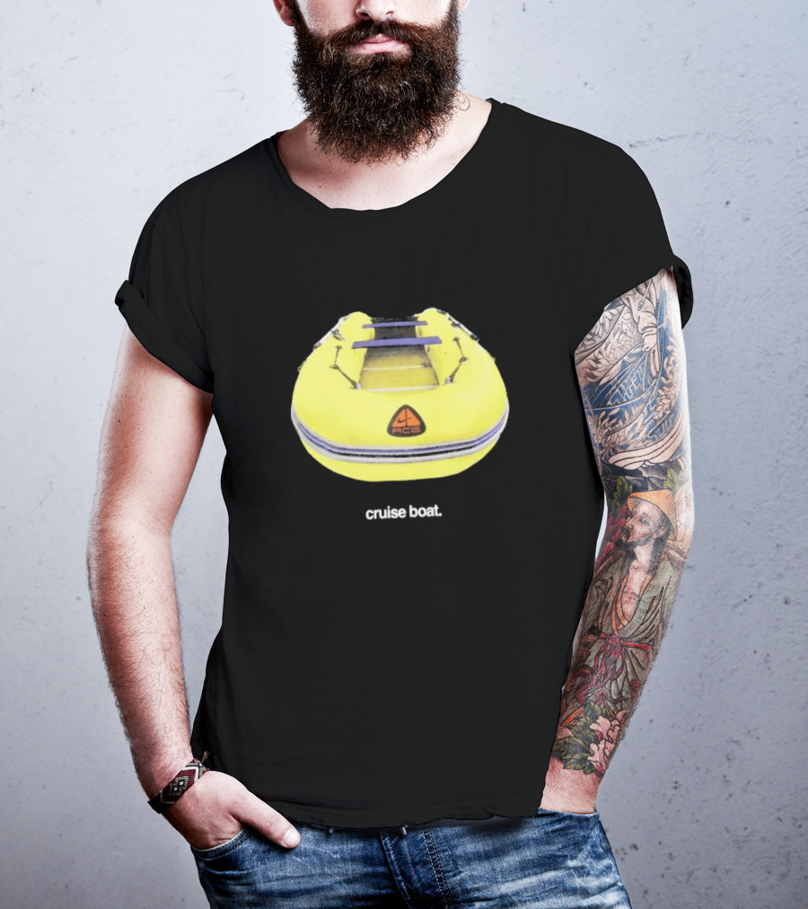 ACG Cruise Boat Yellow Raft T-Shirt