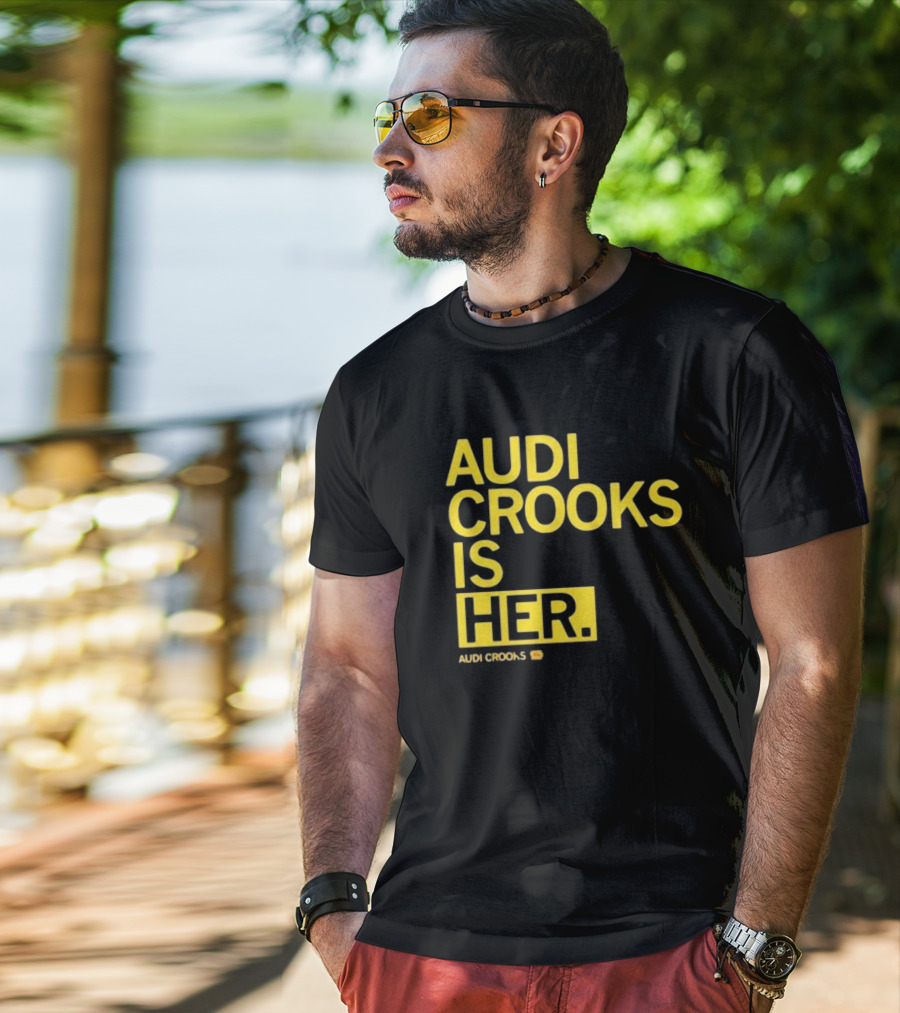 Audi Crooks Is Her Basketball Star Empowerment T-Shirt