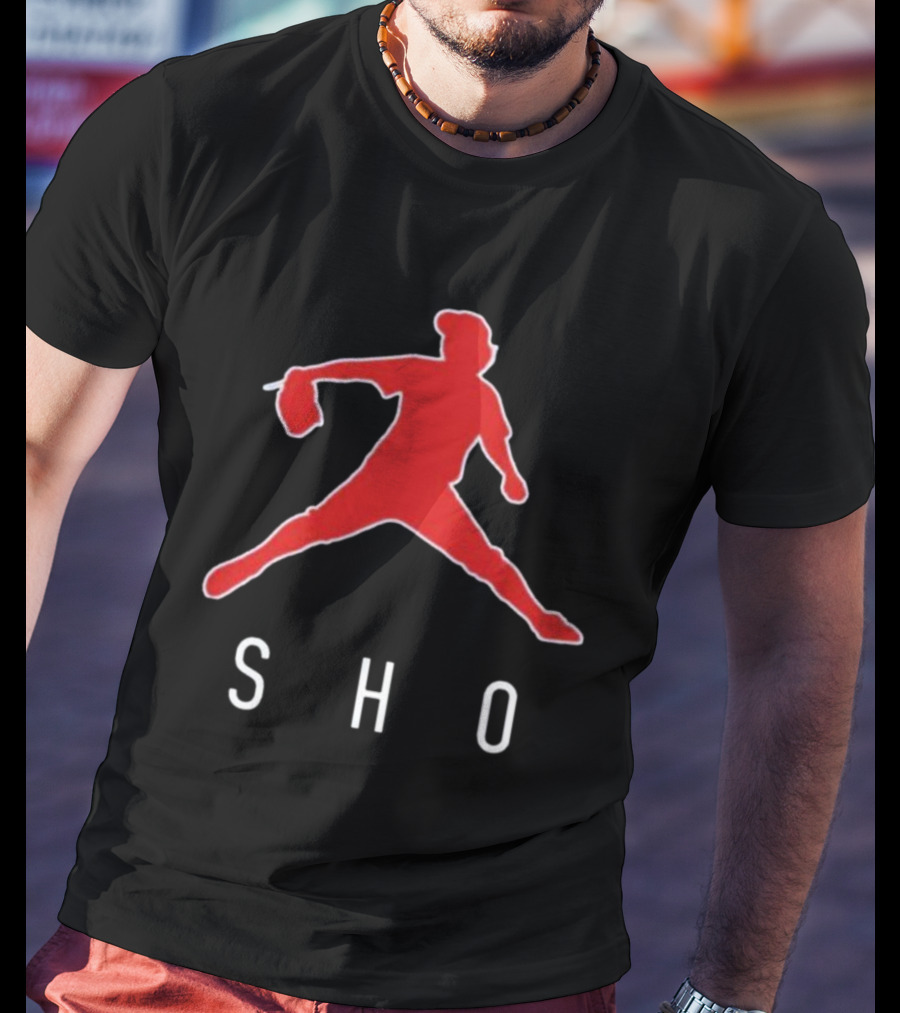 Be Like Mike SHO Red Jumpman Pitcher T-Shirt