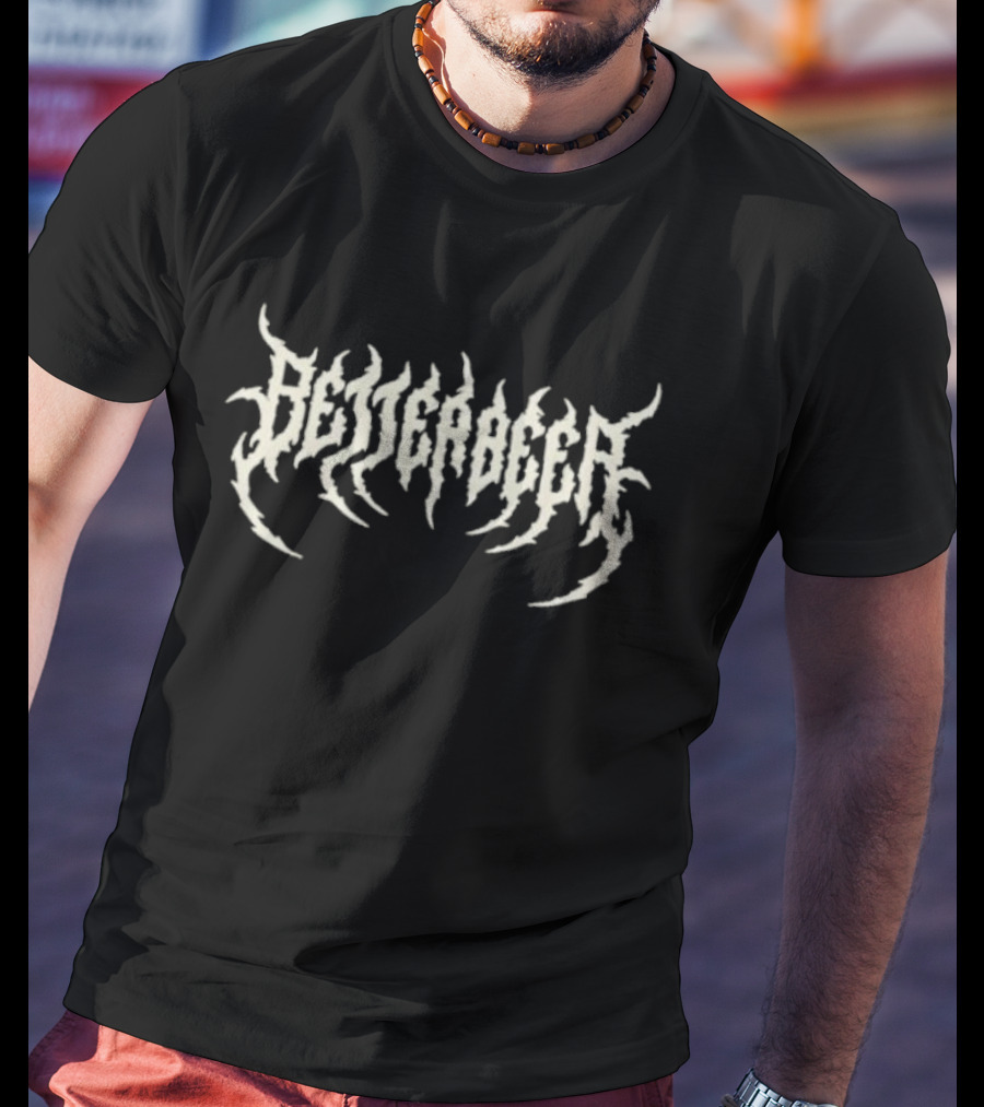 Better Beer Metal Band-Style T-Shirt