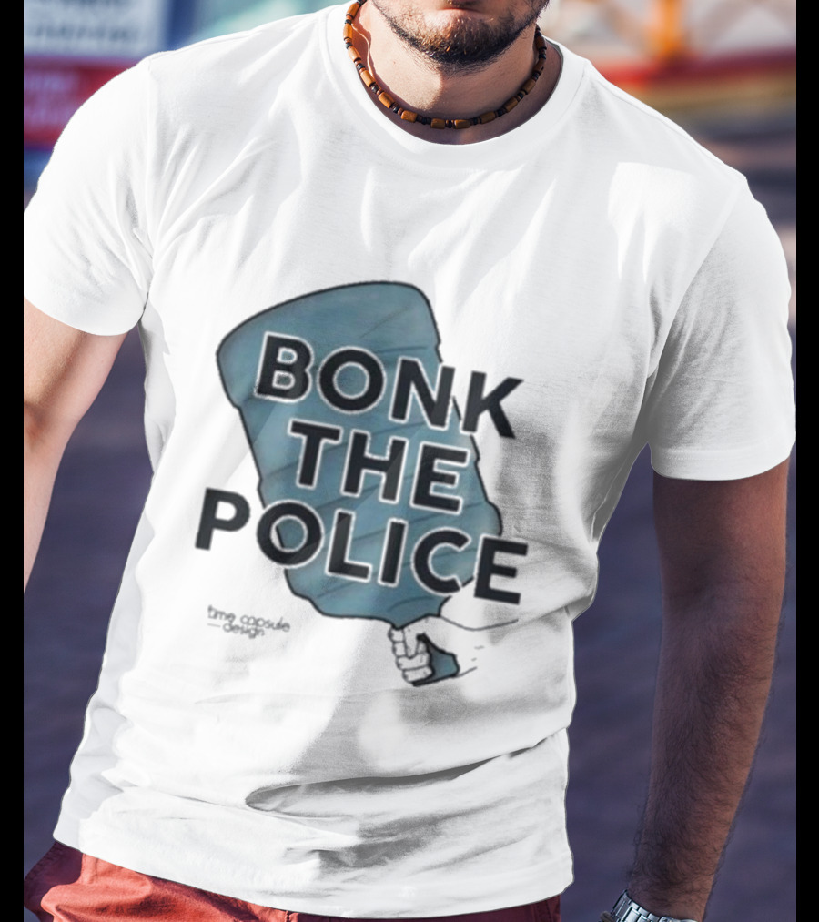 Bonk The Police Water Jug T-Shirt
