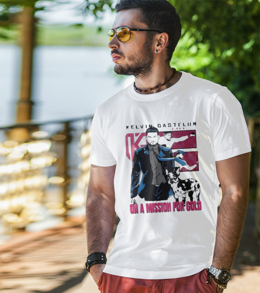 Kelvin Gastelum Wick On A Mission For Gold T-Shirt