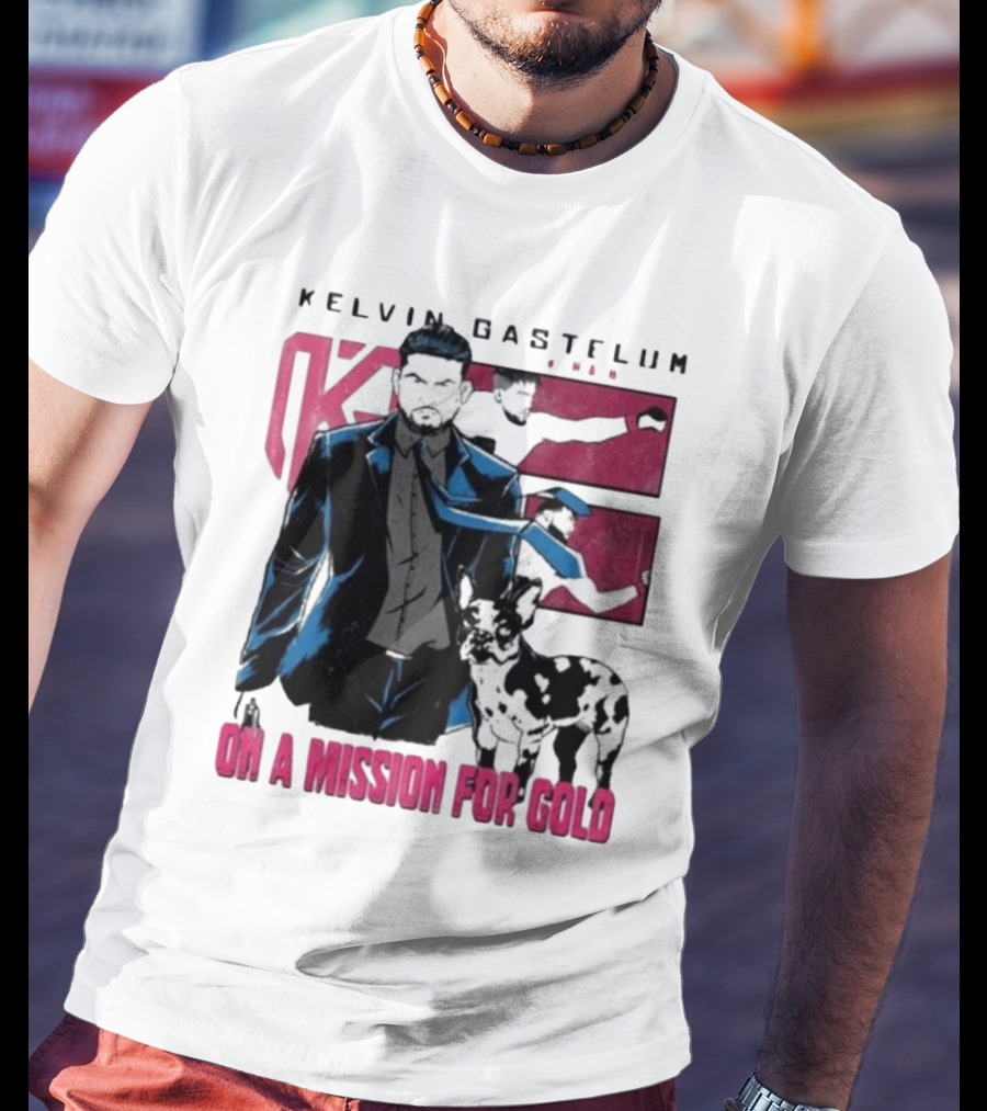 Kelvin Gastelum Wick On A Mission For Gold T-Shirt