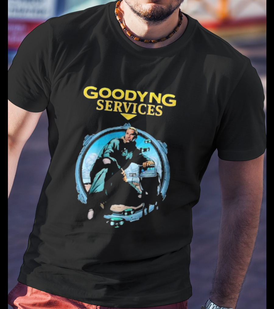 Goodyng Services Rippaverse Comics Character Scene T-Shirt