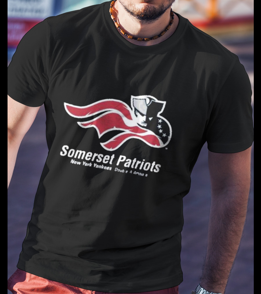 Somerset Patriots New York Yankees Double A Affiliate T-Shirt