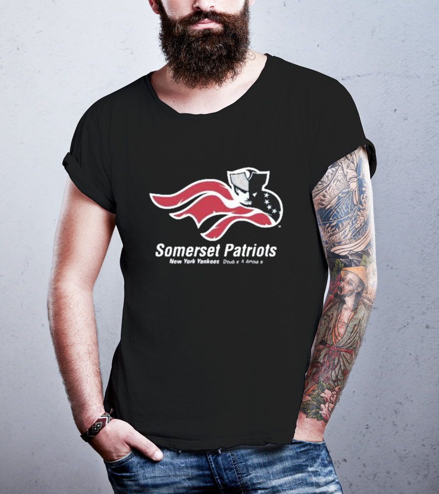 Somerset Patriots New York Yankees Double A Affiliate T-Shirt