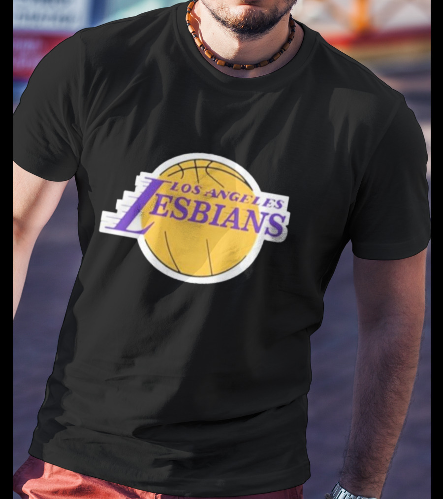 Lakeyia Brown Los Angeles Lesbians Basketball Logo Lakers T-Shirt