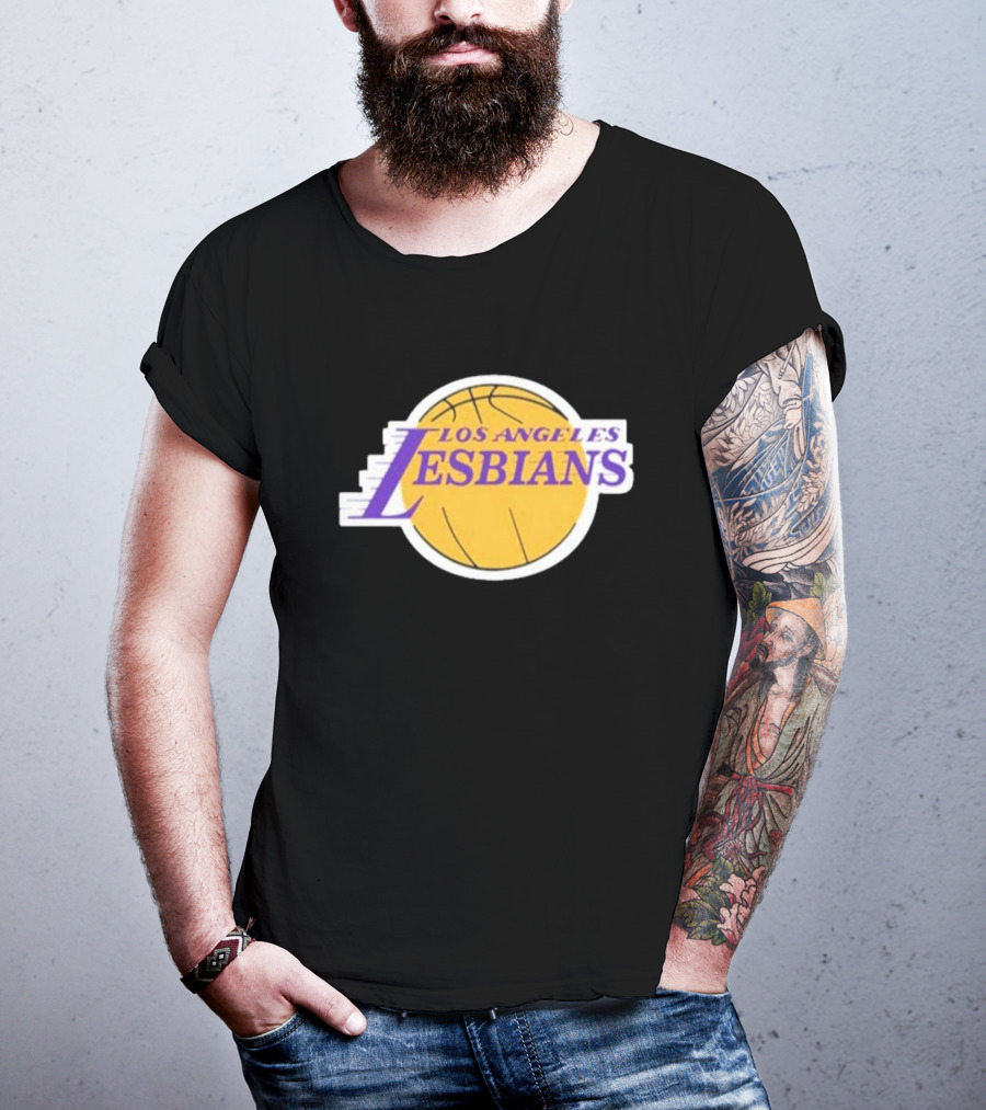 Lakeyia Brown Los Angeles Lesbians Basketball Logo Lakers T-Shirt