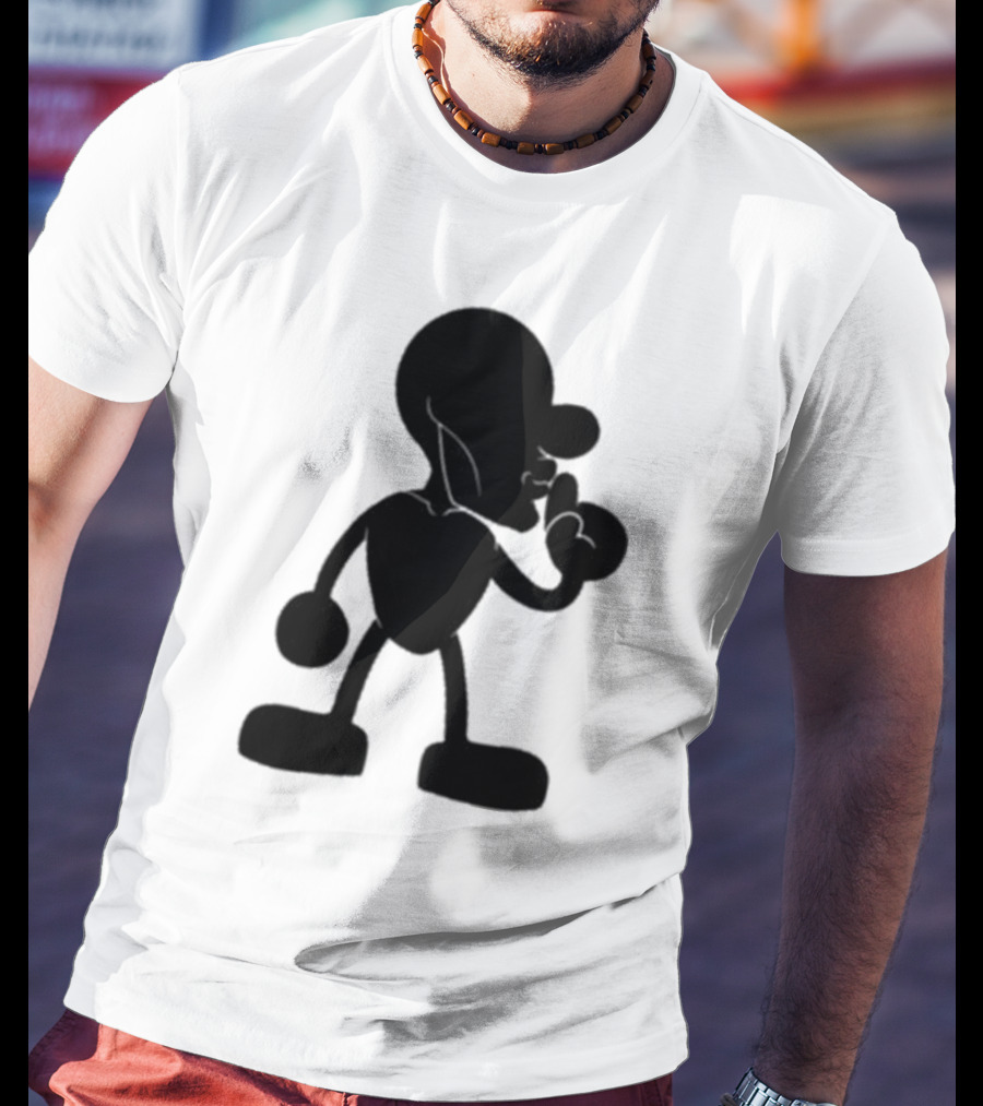 Yeet Team Mr Mew Iconic Silhouette And Dog Collaboration T-Shirt
