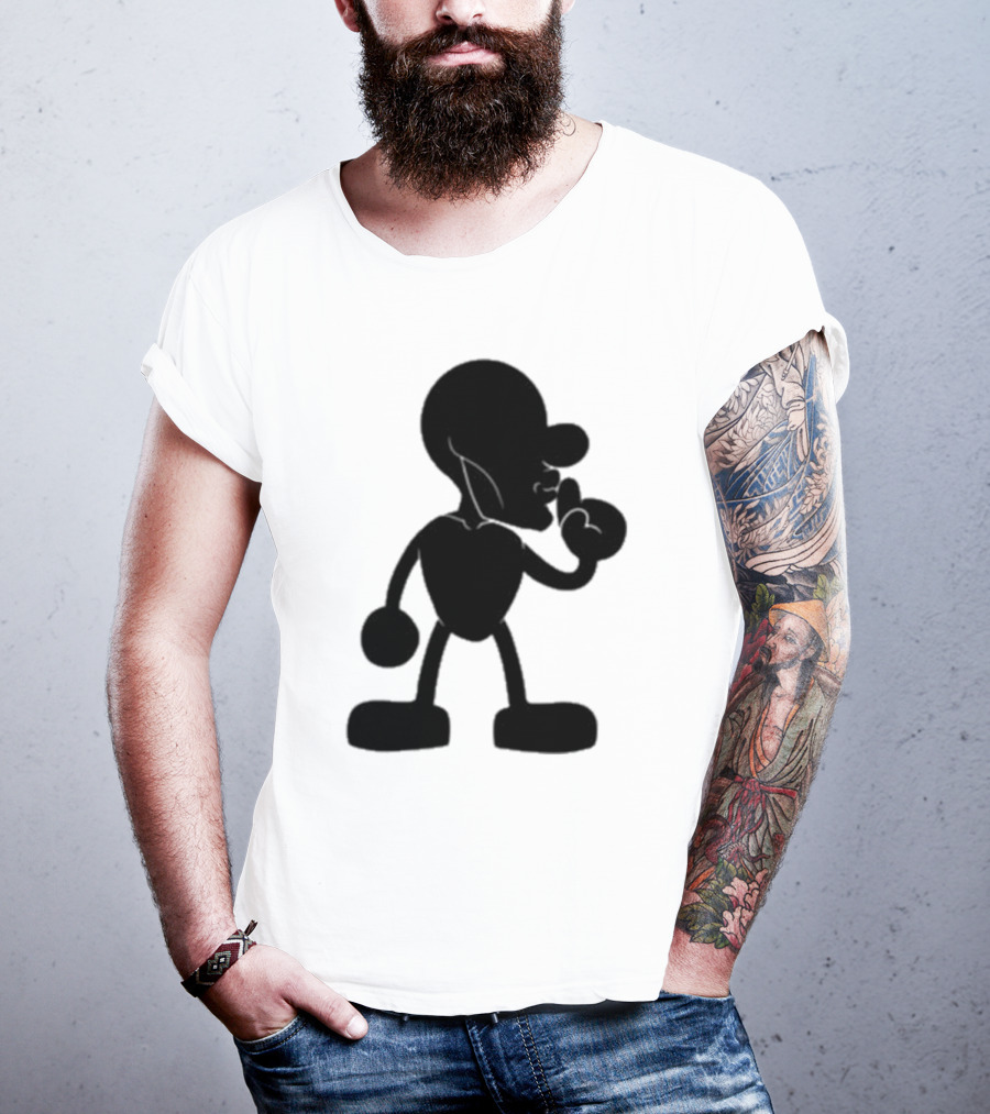 Yeet Team Mr Mew Iconic Silhouette And Dog Collaboration T-Shirt