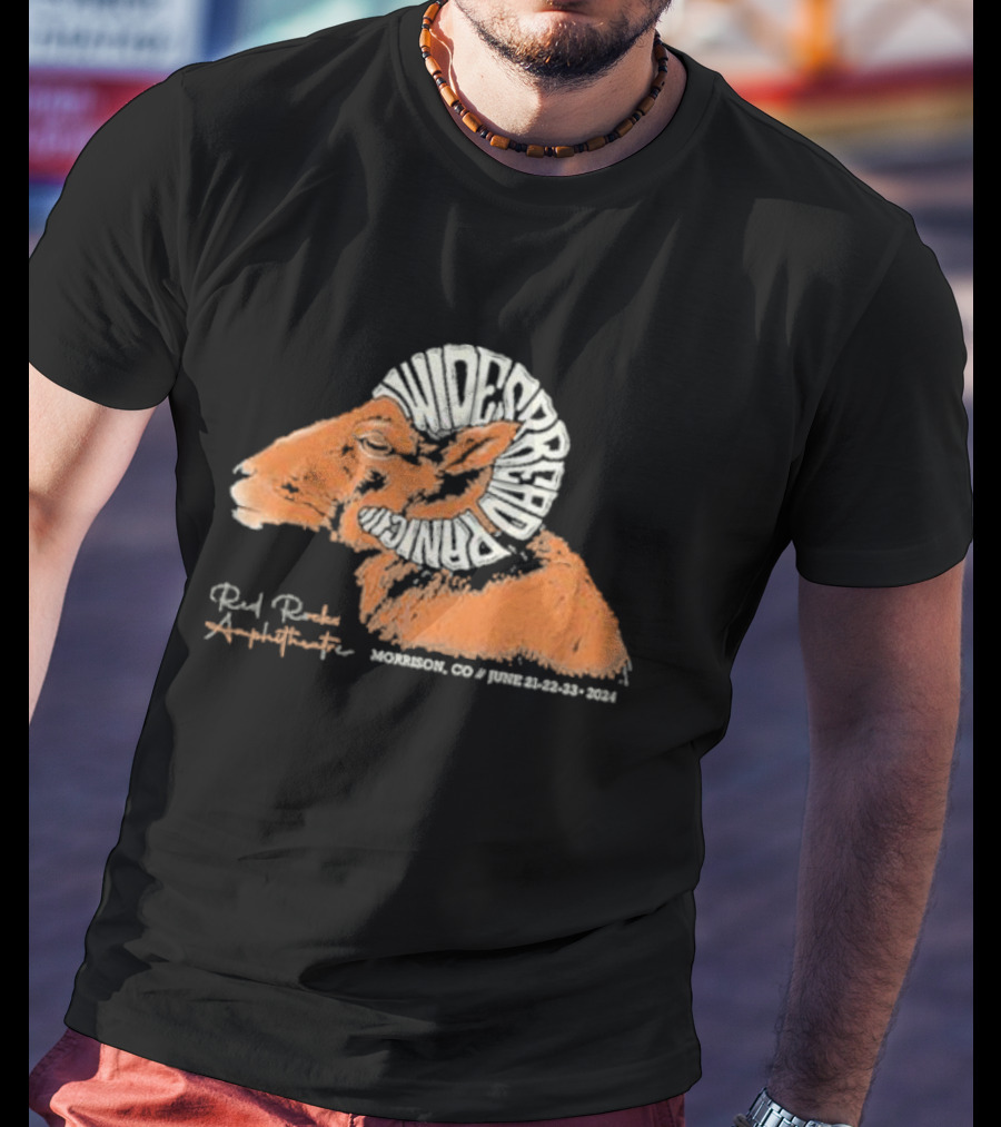 Widespread Panic Red Rocks Amphitheatre Morrison CO June 21-23 T-Shirt