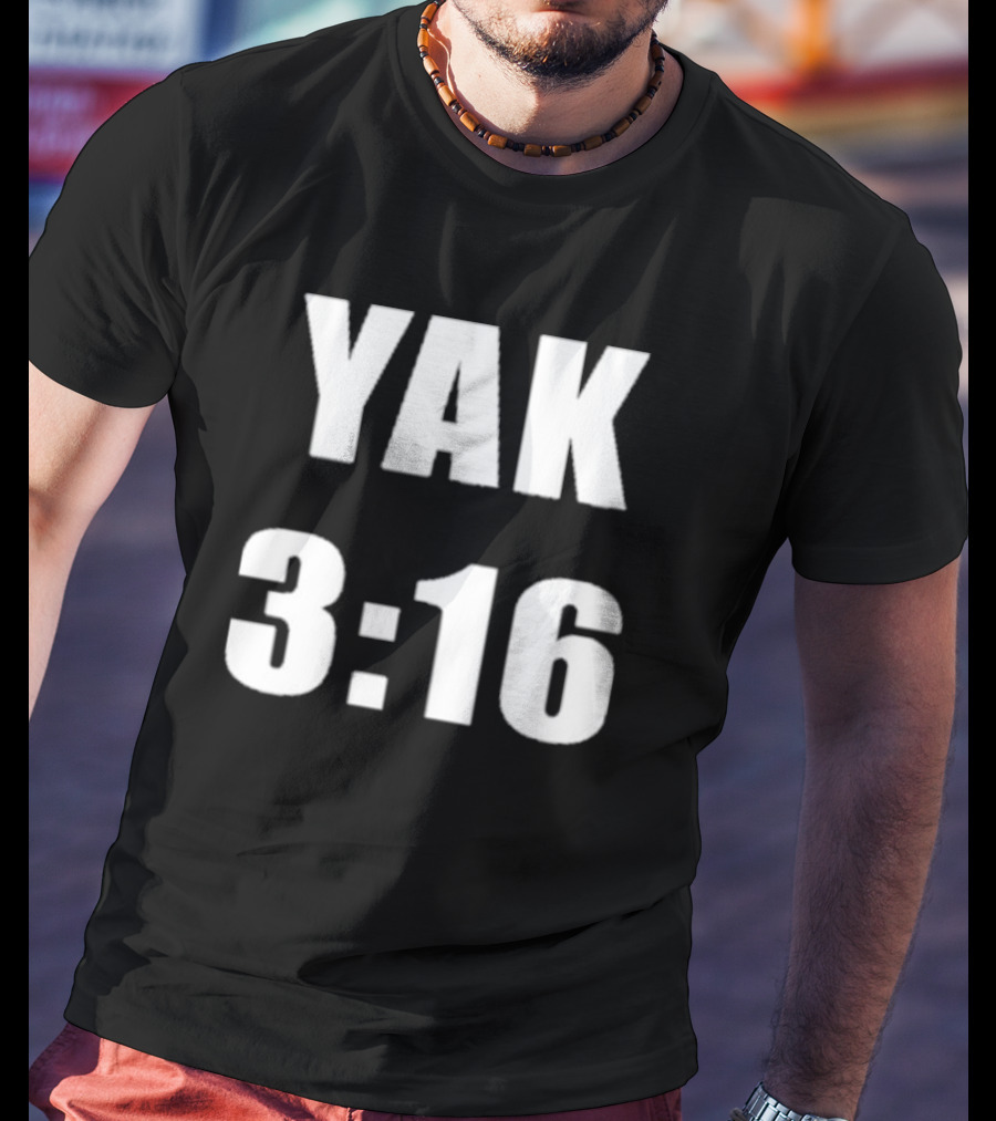 Yak 3:16 Wrestling T-Shirt