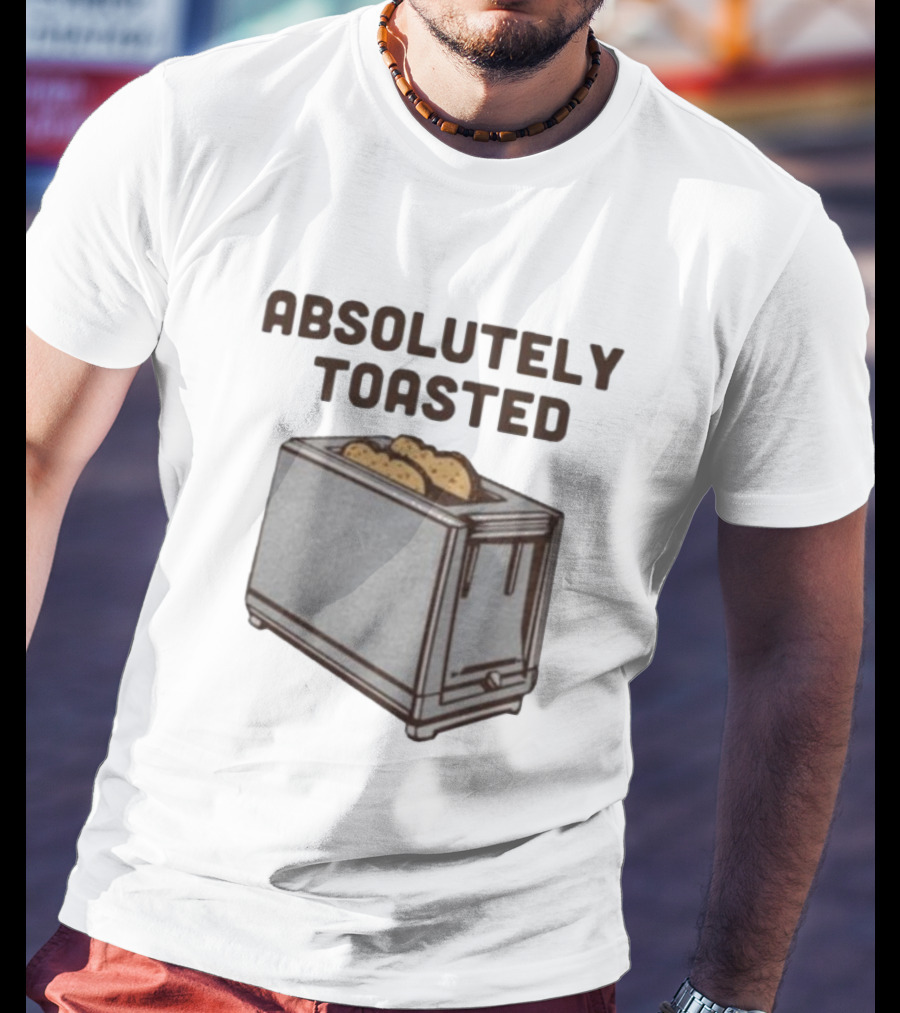 Absolutely Toasted Retro Toaster T-Shirt