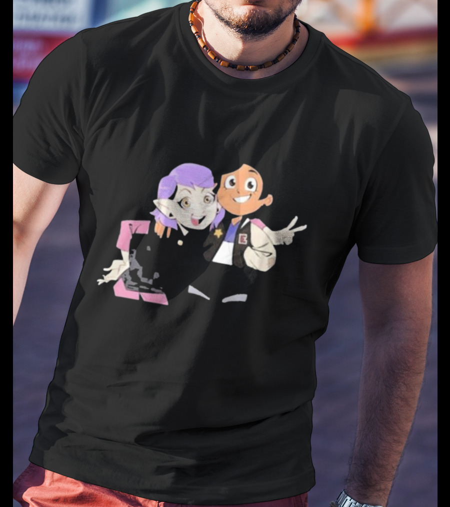 Dana Terrace Lumity The Owl House Luz And Amity Fan T-Shirt