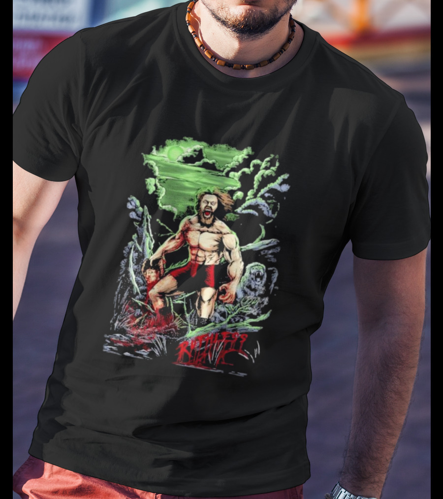 Ruthless Rob Drake Green Wilderness Warrior T-Shirt