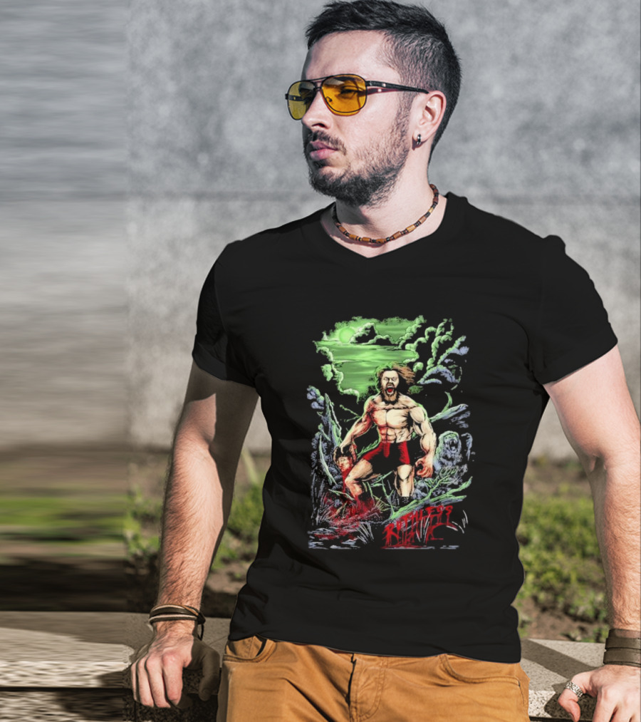 Ruthless Rob Drake Green Wilderness Warrior T-Shirt