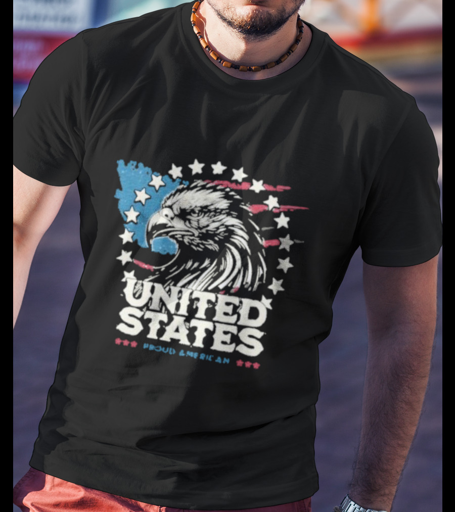 United States Proud American Eagle T-Shirt