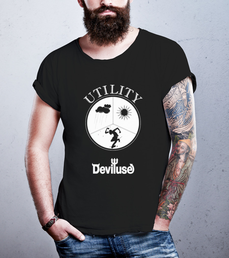 Utility Deciluse Rain Sun And Run Deviluse T-Shirt