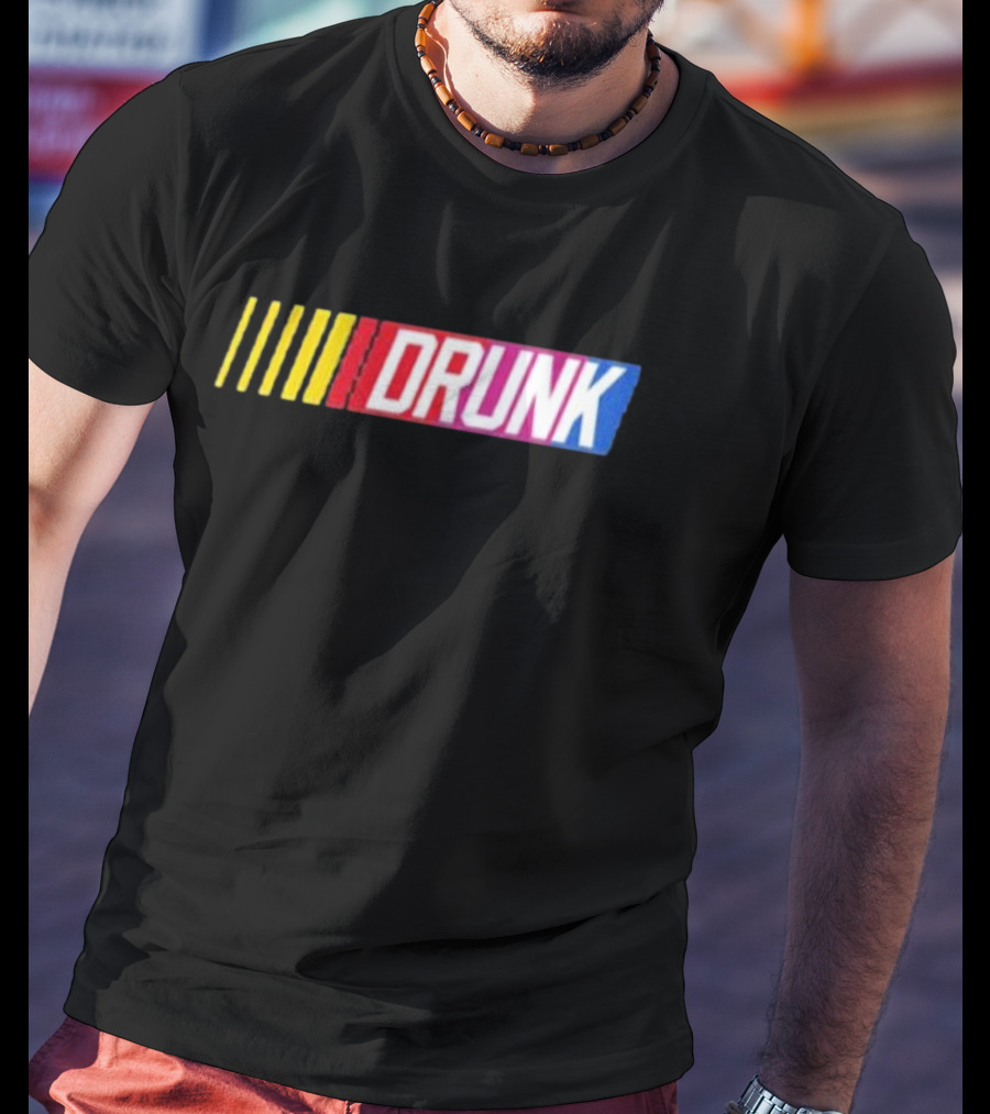 Silly Geese Racing Style Drunk Nascar T-Shirt