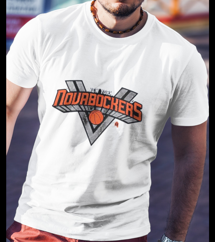 New York Novabockers Basketball V T-Shirt