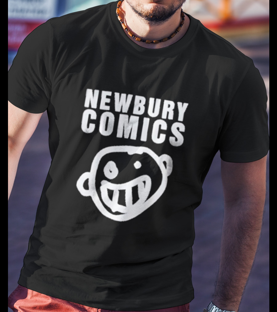 Newbury Comics Smiling Face T-Shirt