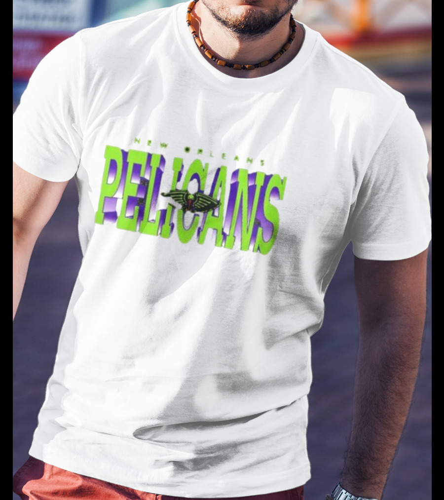 New Orleans Pelicans City Edition Sportiqe Tri-Blend Comfy T-Shirt