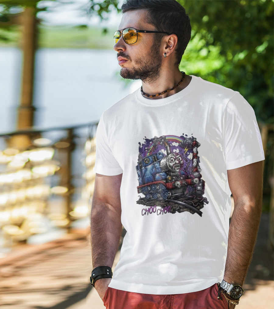 Damaged Society Choo Choo Train Madness T-Shirt