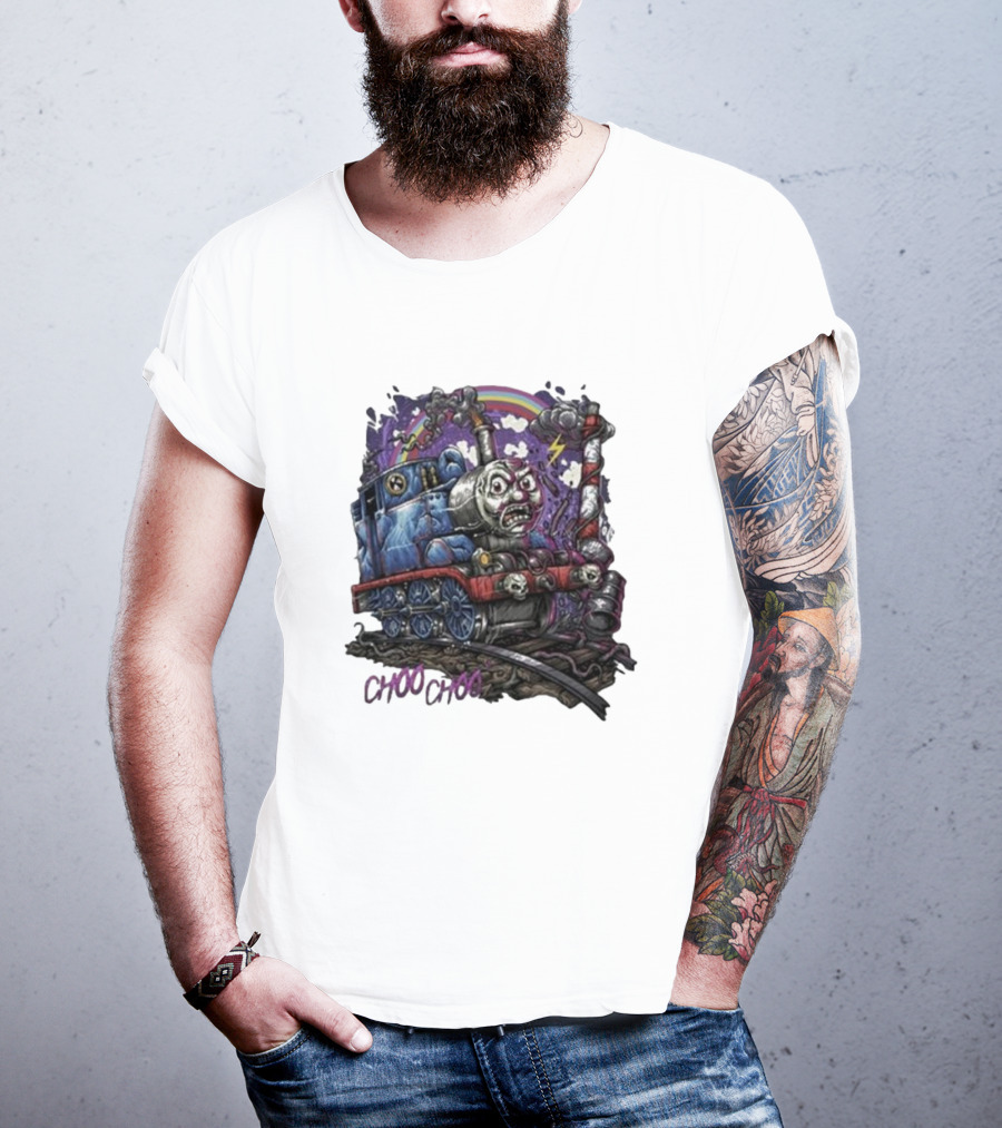 Damaged Society Choo Choo Train Madness T-Shirt