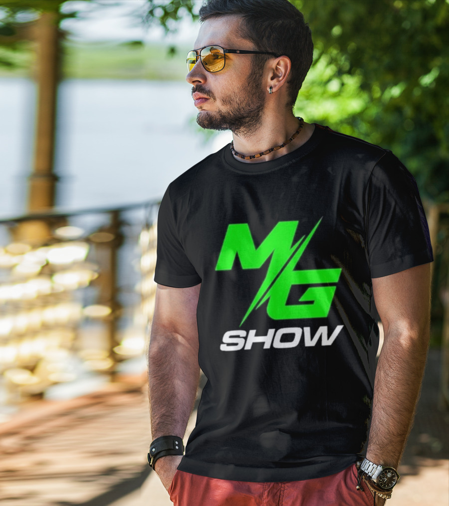 Mg Show Logo Green T-Shirt