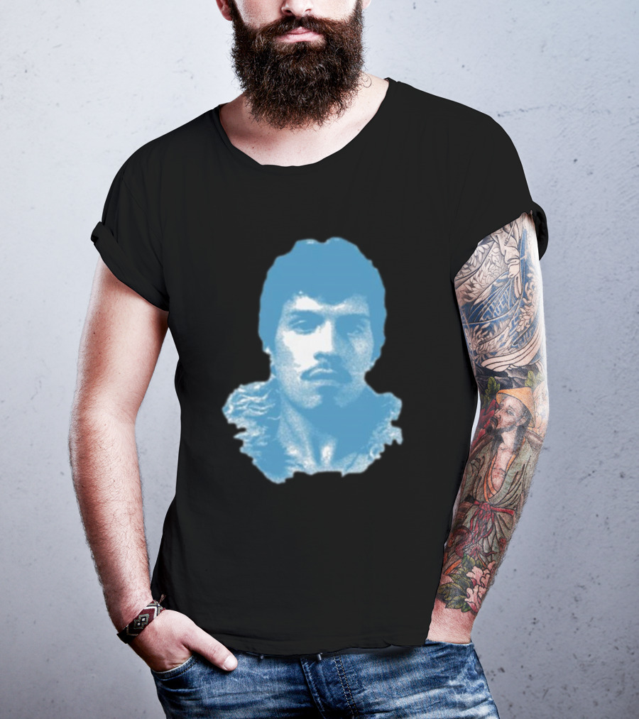 Omar Apollo God Said No Jumbo Blue T-Shirt