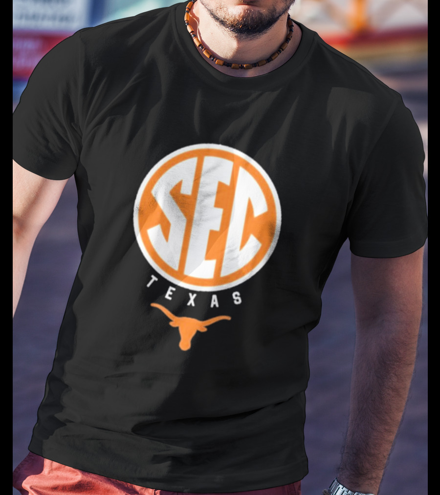 SEC Texas Longhorns Logo Texas Longhorn T-Shirt