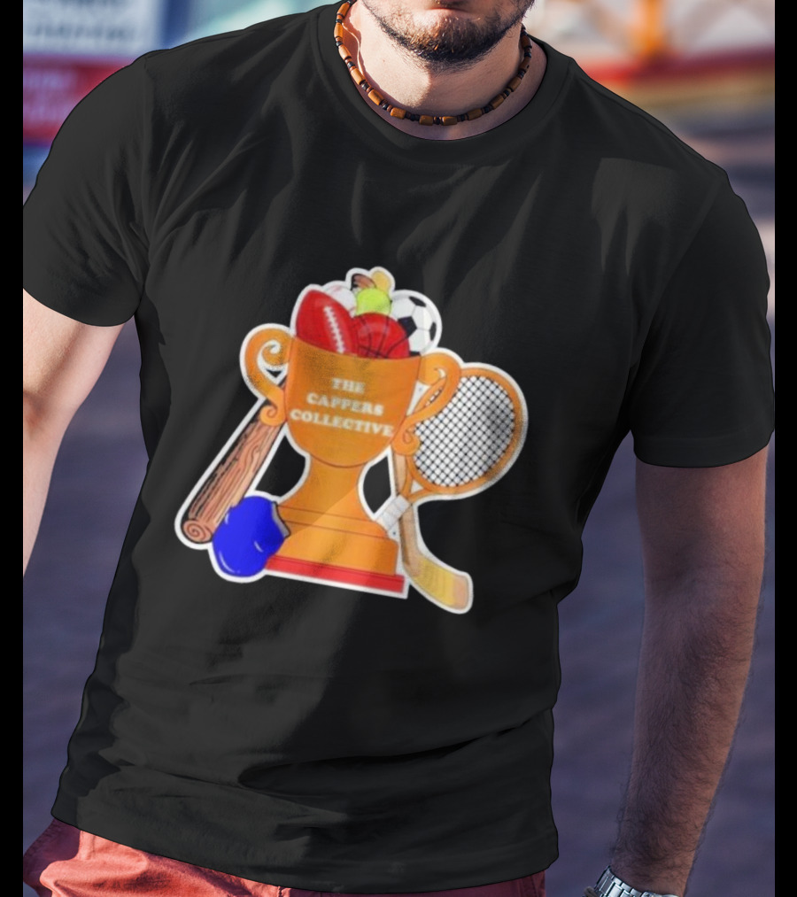 The Cappers Collective Trophy Sport Baseball Boxing Soccer Tennis Hockey Basketball T-Shirt