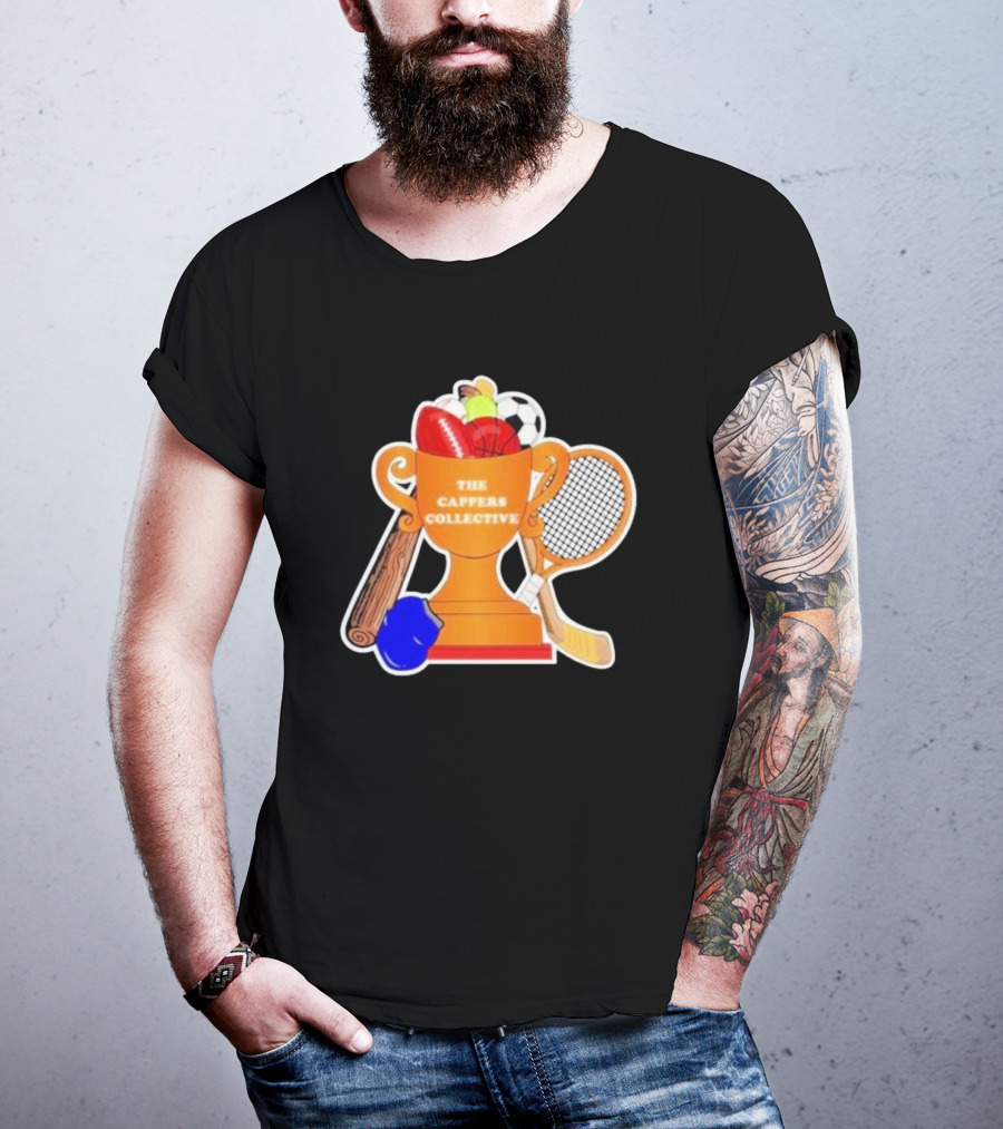 The Cappers Collective Trophy Sport Baseball Boxing Soccer Tennis Hockey Basketball T-Shirt