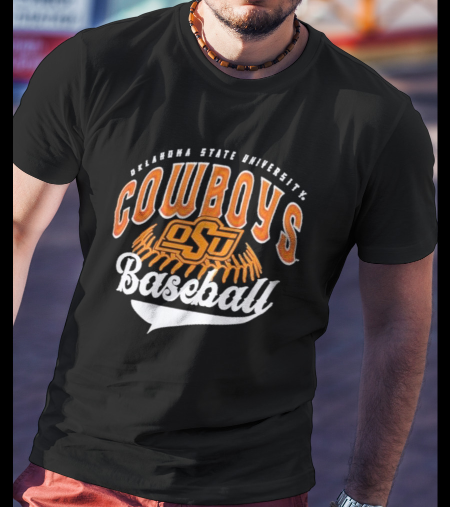 Oklahoma State University Cowboys OSU Baseball T-Shirt