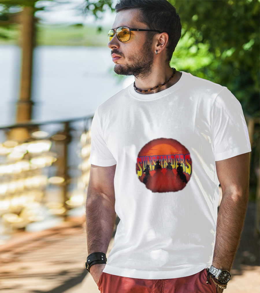 Sunset Riders Shadow Edition Retro Cowboys Game Iconic T-Shirt